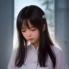 网络安全研究员张晓敏的专业头像，女性，深色西装，实验室背景，眼神专业